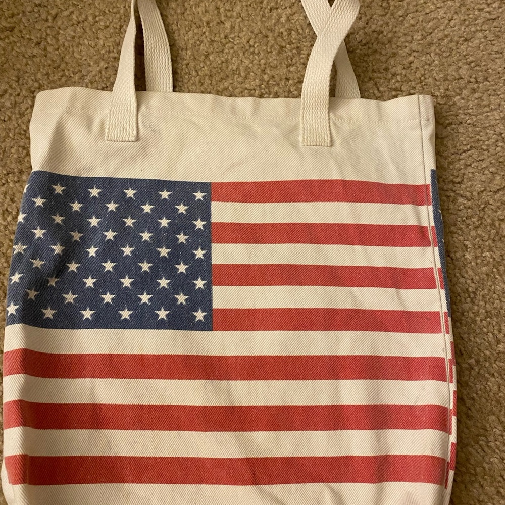 American Apparel USA Flag Tote bag